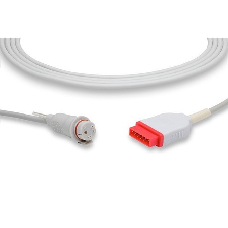 CABLES & SENSORS GE Healthcare Marquette Compatible IBP Adapter Cable - BD Connector IC-MQ-BD0